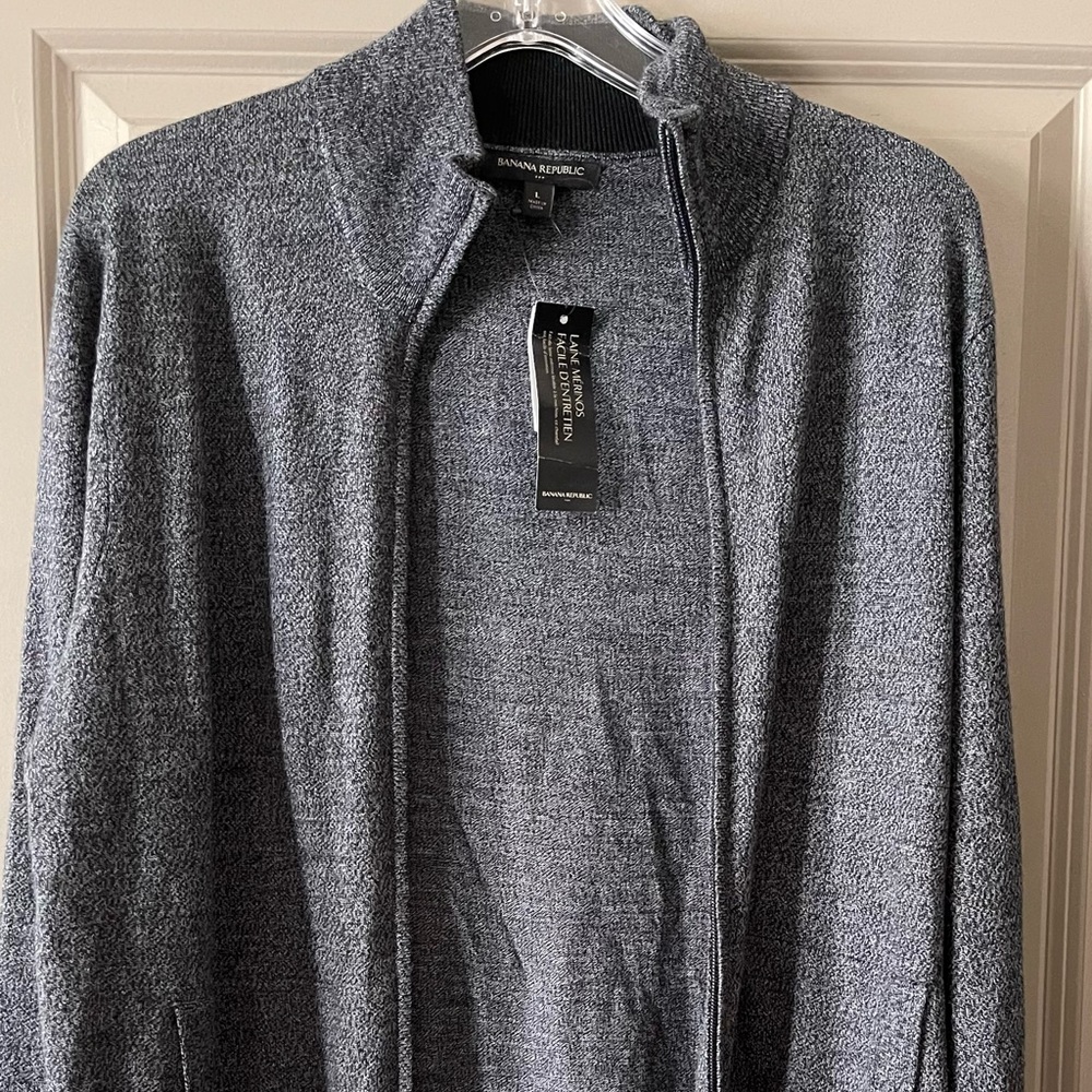 Banana Republic Full Zip Cardigan #Mens #Cardigan #Casual #Zip #Fall